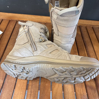 HAIX - Black Eagle Athletic 2.0 V High Desert Side Zipper Boots- MSRP $255: beige-men-10.5