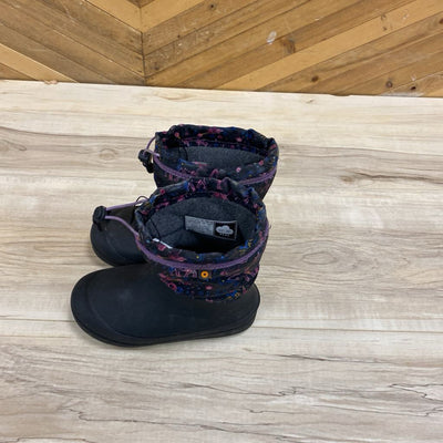 Bogs - Kids' Snow Shell Boots - MSRP $80: Black/Purple-children-1
