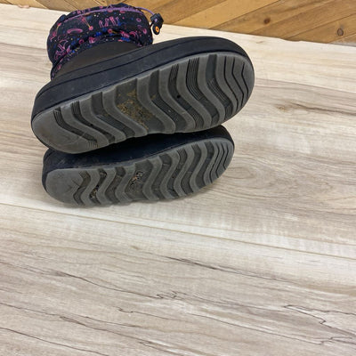 Bogs - Kids' Snow Shell Boots - MSRP $80: Black/Purple-children-1