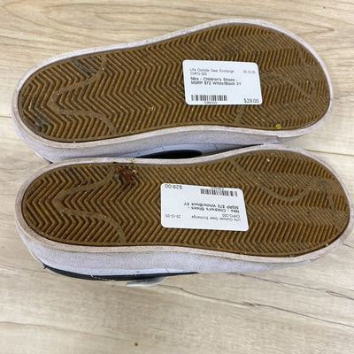 Nike - Children's Shoes - MSRP $72: White/Black-children-3Y