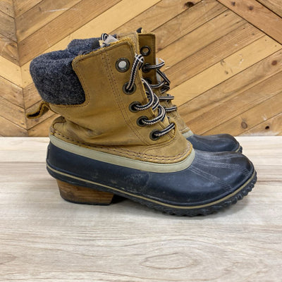 Sorel - Women's Winter Boots - MSRP $: Brown/Black-women-6