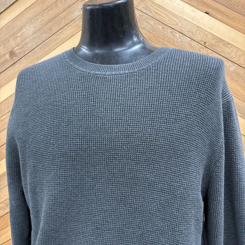 Patagonia Waffle Knit Sweater: gray-unisex-MD