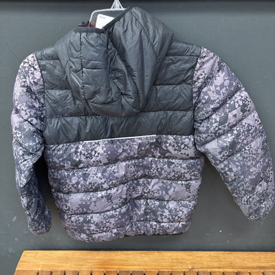 Paradox - Kids Puffer Jacket: black, orange-children-7/8Y