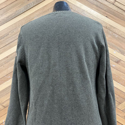 Fjällräven - Men's Ovik Crew Sweater- MSRP $210: green-men-MD