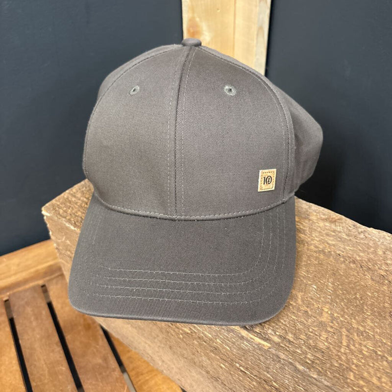 10 Tree- Brown Baseball Cap: brown-unisex-