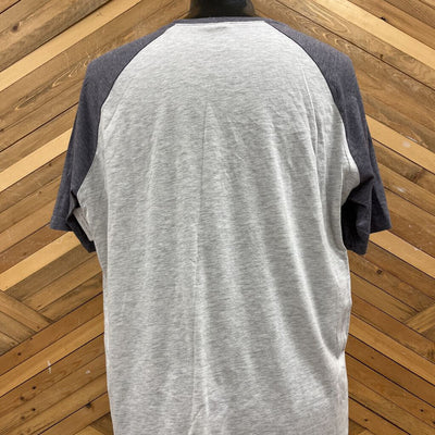 Men's Jasper T-Shirt: Grey/Black-men-XL