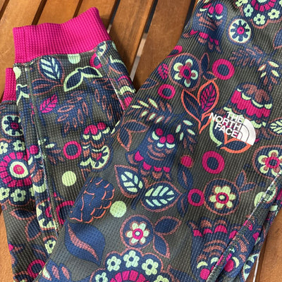 The North Face - Kids' Baselayer Bottoms - MSRP comp $50: Pink/Green/Blue-children-6T