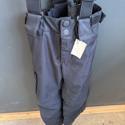 Ripzone - Kids' 8K Suspender Snow Pants - MSRP $100: Black-children-XS