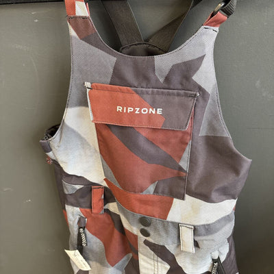 Ripzone - Kids' Bibbed Primaloft Snow Pants - MSRP $130: Black/Brown/Maroon/Grey-children-SM