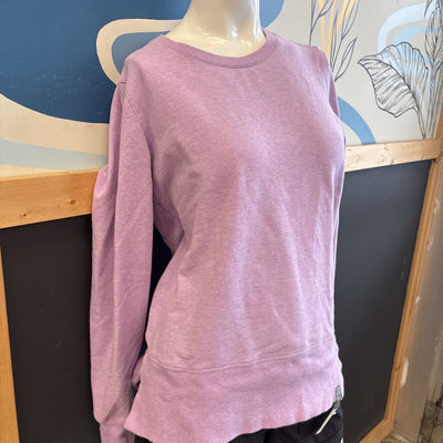 L.L. Bean - Women's Crew Neck Sweater- MSRP $89: Purple -women-XS