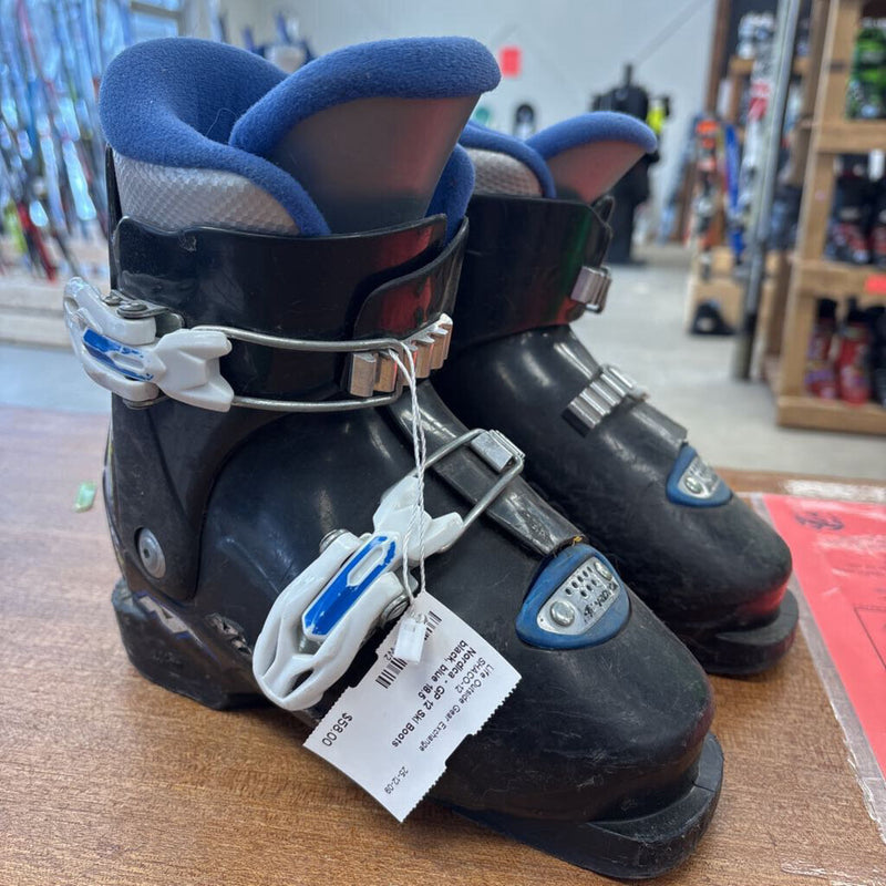 Nordica - GP 12 Ski Boots: black, blue-unisex-18.5