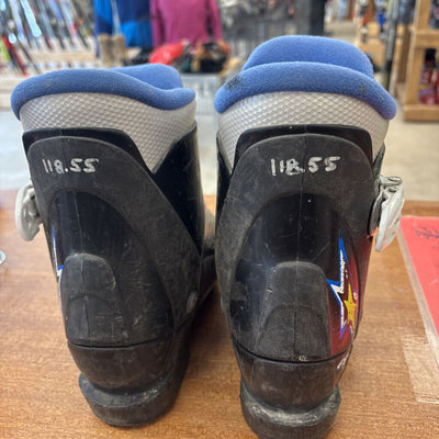 Nordica - GP 12 Ski Boots: black, blue-unisex-18.5