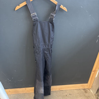 The North Face Girls' Insulated Snow Bibs: black-girls-7-8Y