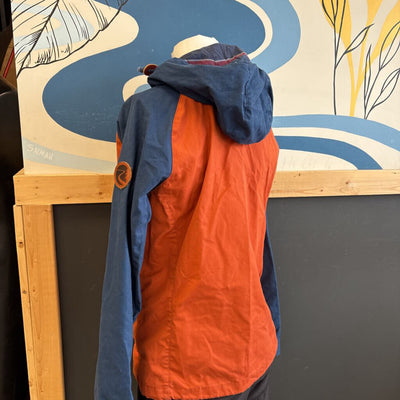 Maloja Men's Jacket: Orange/Navy-unisex-MD