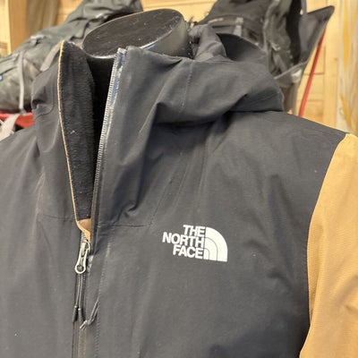 The North Face - Men's Inlux Winter Jacket- MSRP $270: Black/Brown-men-SM