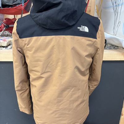 The North Face - Men's Inlux Winter Jacket- MSRP $270: Black/Brown-men-SM