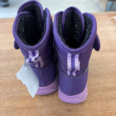 Cougar Children's Waterproof Snow Boots: purple-children-6T
