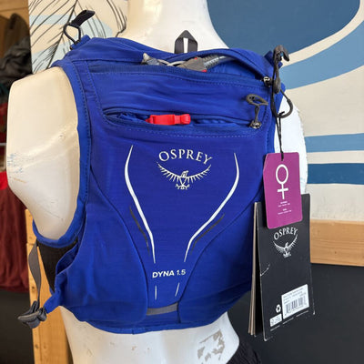 Osprey- Dyna 1.5 Hydration Vest- MSRP $155: blue-women-