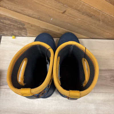 Bogs - Youth Winter Boots - MSRP comp $110: Blue/Yellow-children-6