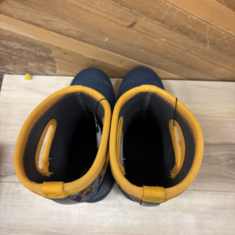 Bogs - Youth Winter Boots - MSRP comp $110: Blue/Yellow-children-6