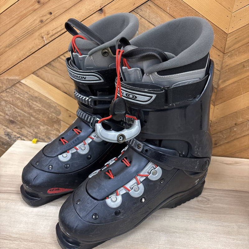 Salomon Ski Boot: Black-unisex-29-29.5