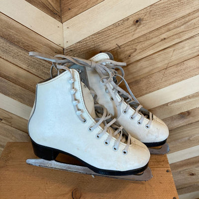 Daoust - kids figure skates - MSRP $100: White --12