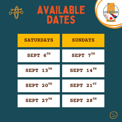 Paddle Into Fall! Special: Canoe Rental w/ Shuttle