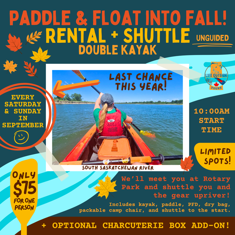Paddle Into Fall! Special: Double Kayak Rental w/ Shuttle