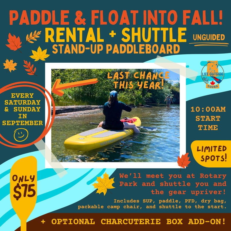 Paddle Into Fall! Special: Inflatable SUP Rental w/ Shuttle