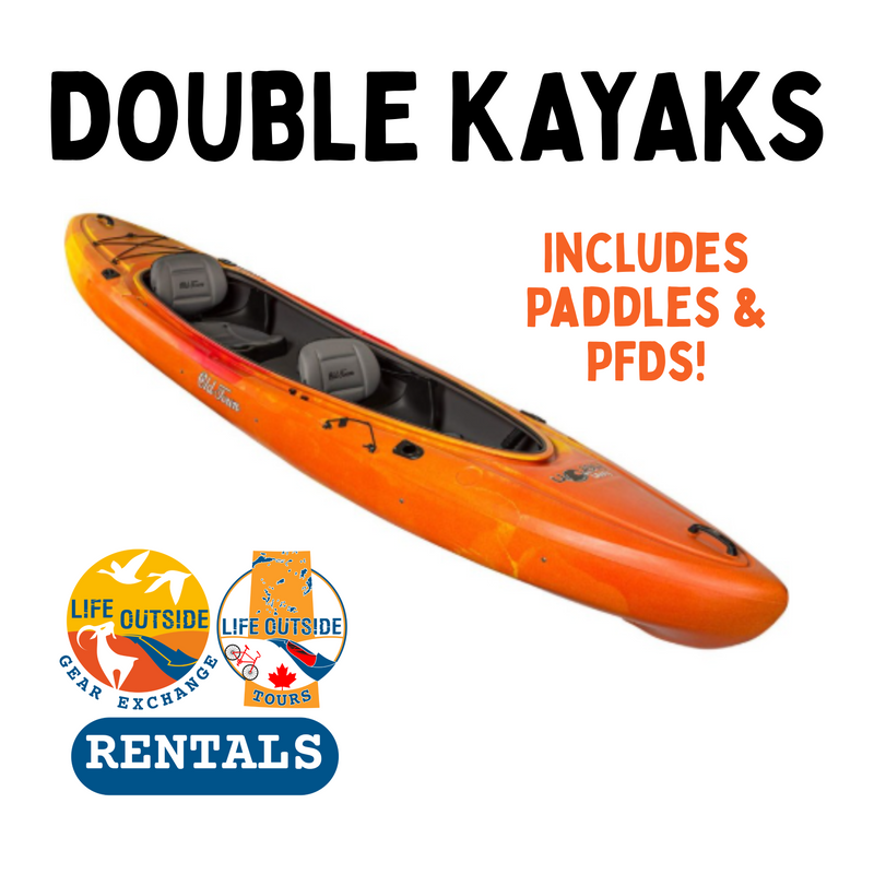KAYAKS: DOUBLE - Gear Rentals