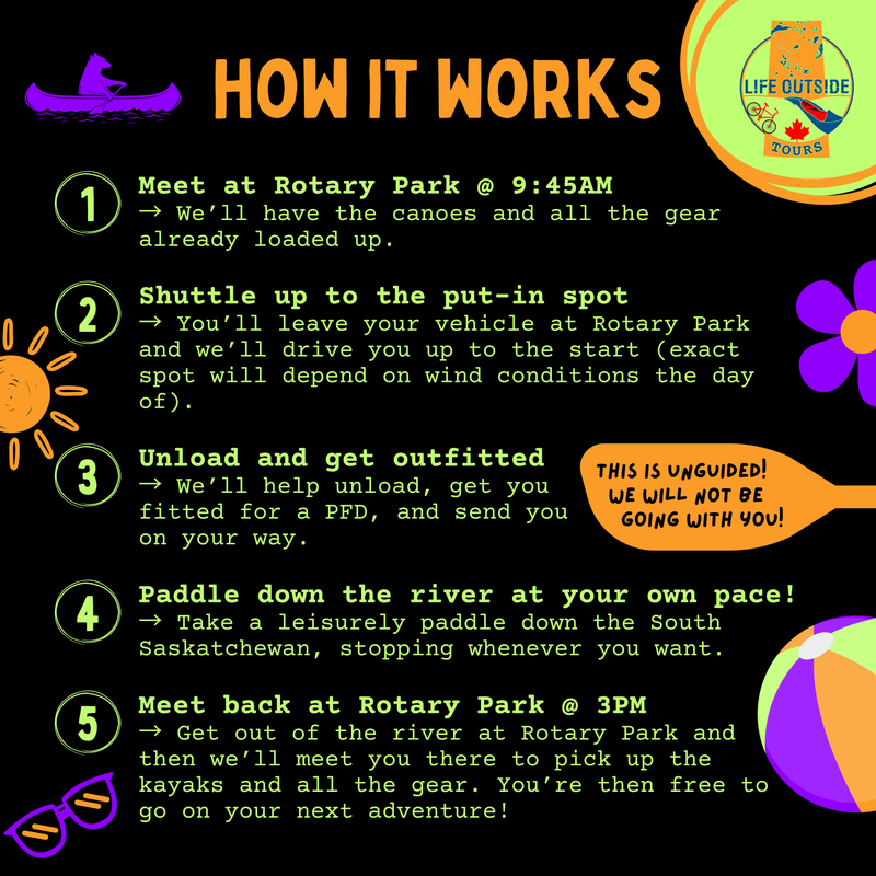 Labour Day Weekend! Special: Canoe Rental w/ Shuttle