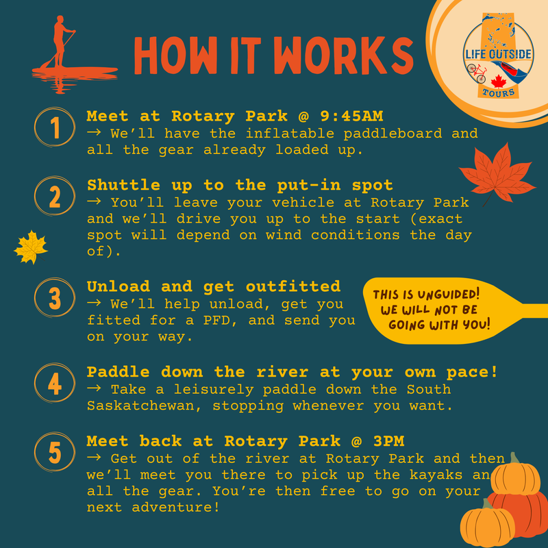 Paddle Into Fall! Special: Inflatable SUP Rental w/ Shuttle