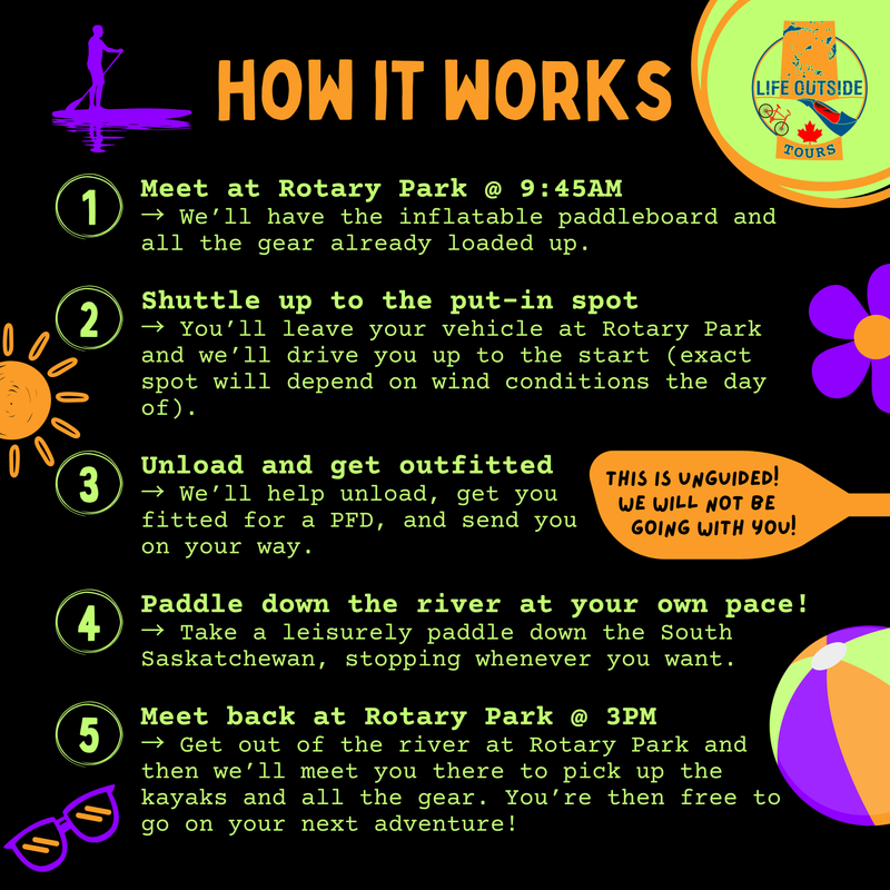 Labour Day Weekend! Special: Inflatable SUP Rental w/ Shuttle