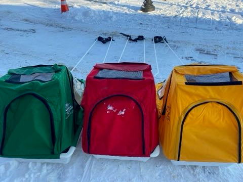 KINDER SHUTTLE PULK SLED - Gear Rental