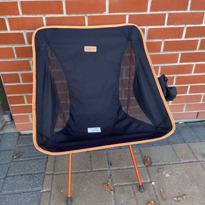 Trekology - Backpacking Camp Chair - MSRP $65: Black/Orange--