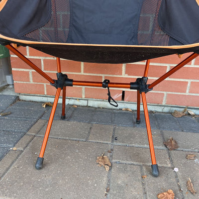 Trekology - Backpacking Camp Chair - MSRP $65: Black/Orange--