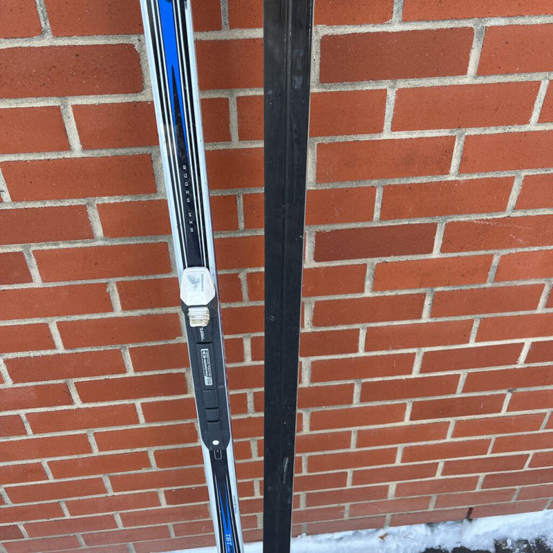 Salomon Elite 5 Classic Waxless Cross Country Skis with SNS profil bindings Compare at $250+: blue--191