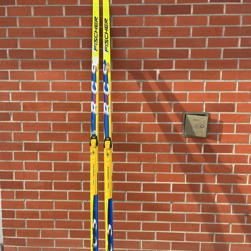 Fischer - RCS Cold Classic XC Ski - SNS Profil MSRP $700 + bindings: Yellow/Blue-unisex-205