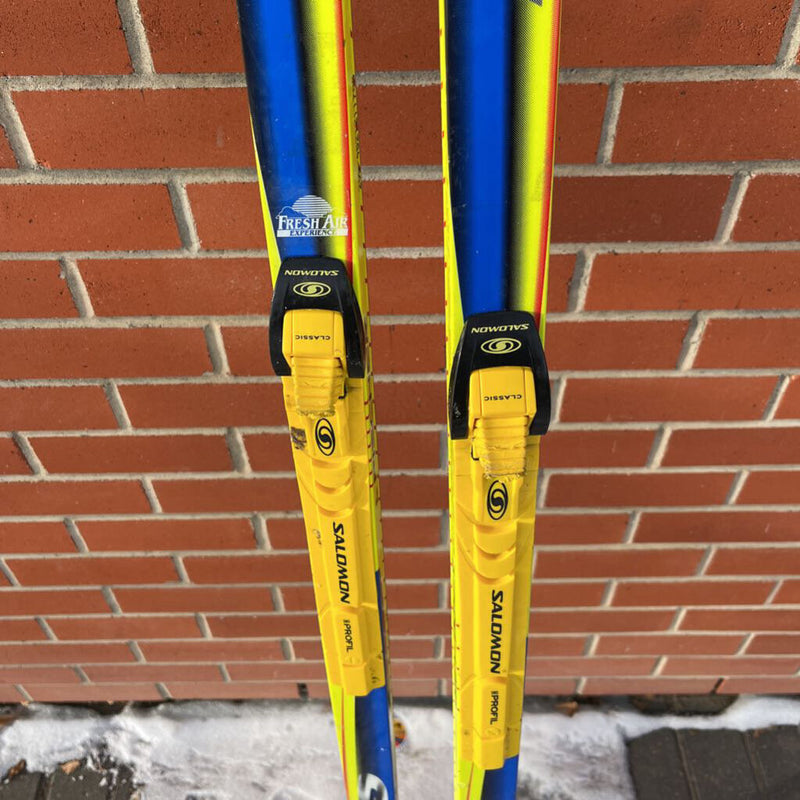 Fischer - RCS Cold Classic XC Ski - SNS Profil MSRP $700 + bindings: Yellow/Blue-unisex-205