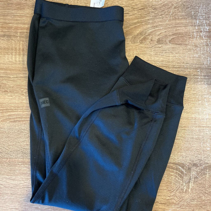 MEC - Cropped Base Layer Pants - MSRP $50: Black-women-MD