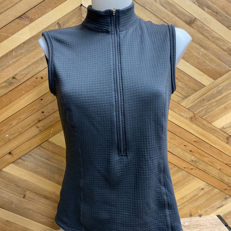 MEC - technical fleece vest - MSRP $65: Grey-women-MD