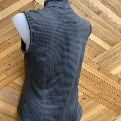 MEC - technical fleece vest - MSRP $65: Grey-women-MD