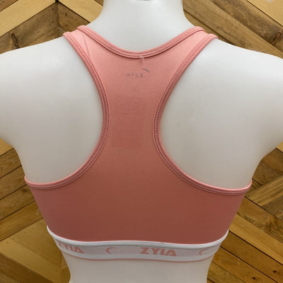 ZYIA - Womens Sports Bra - MSRP comp $44: Pink-women-MD