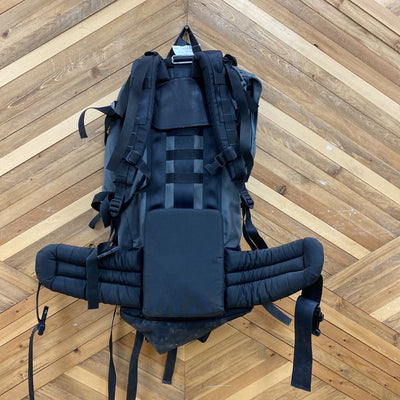 Serratus - Multi-Day Hiking Backpack - MSRP comp $170: Grey/Black--