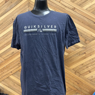 Billabong - Short Sleeve T-Shirt - MSRP $38: Blue-men-XL