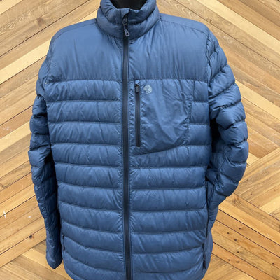 Mountain Hardwear - Men's 650-Fill Down Jacket - MSRP $325: Blue-men-XL