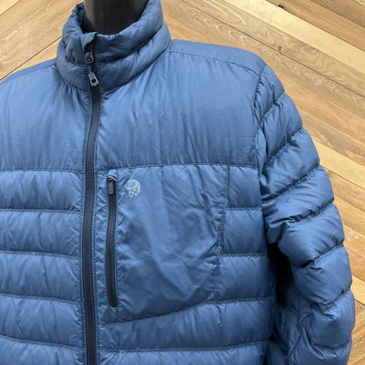 Mountain Hardwear - Men's 650-Fill Down Jacket - MSRP $325: Blue-men-XL