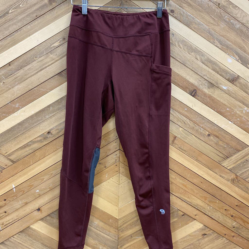 Mountain Hardwear - leggings- MSRP $75: Brown -women-MD