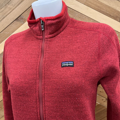 Patagonia - Women's Full-Zip Better Sweater Fleece - MSRP $199: Red-women-MD