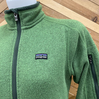 Patagonia - Women's Full-Zip Better Sweater Fleece - MSRP $199: Green-women-MD